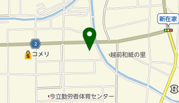 メナード化粧品今立代行店の地図画像