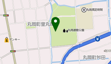 坂井市 丸岡運動公園多目的屋内スポーツセンターの地図画像