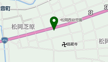 洗濯王松岡店の地図画像