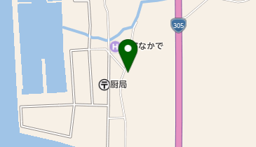 堤クリーニング店の地図画像