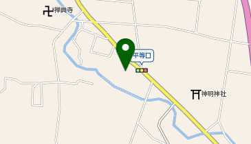 上平モータース株式会社の地図画像