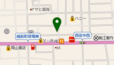 リスクマネジメント福井の地図画像