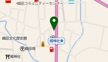 タナカ理容の地図画像