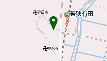 小規模介護施設わらくの地図画像