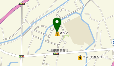 株式会社オギノ富士吉田店の地図画像