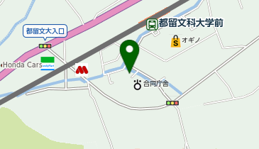どんどん都留店の地図画像