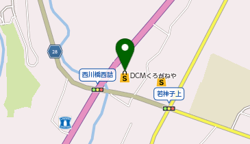 DCM須玉店の地図画像