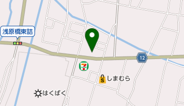 功刀モータースの地図画像