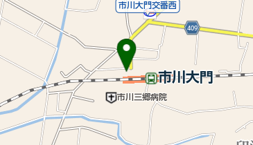 市川三郷町 下地区公民館の地図画像