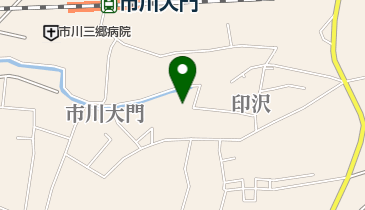 市川珠算教室の地図画像