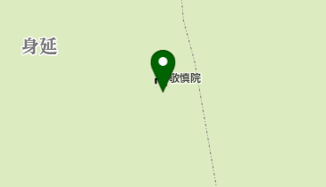 七面山敬慎院の地図画像