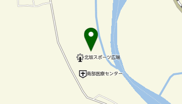 南部町共同作業所・あじさい工房の地図画像