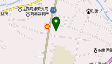 深澤料理教室の地図画像