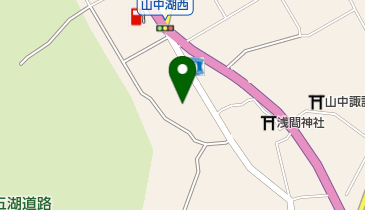 山中湖村診療所歯科の地図画像