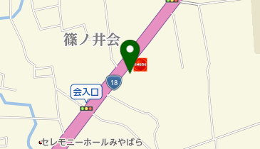 二本松物流株式会社長野営業所の地図画像