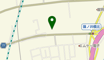 ガーデンセンター花の広場ちくまの地図画像