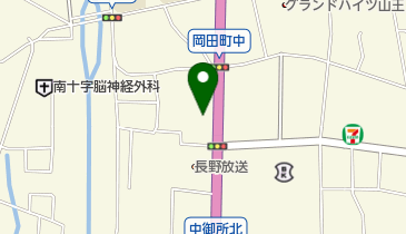 第一学院高等学校長野キャンパスの地図画像