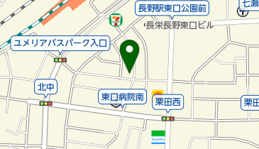 のぼる美容室の地図画像