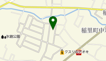 稲里あすなろ薬局の地図画像