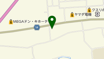 理容シルバーの地図画像