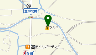 株式会社巴屋 ツルヤ並柳店の地図画像
