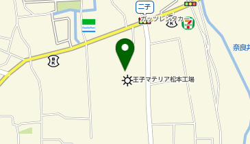 王子マテリア株式会社松本工場 総務担当の地図画像