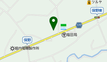 上穀商事株式会社の地図画像