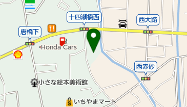 メナードフェイシャルサロン・ヨイサルージュ神明の地図画像