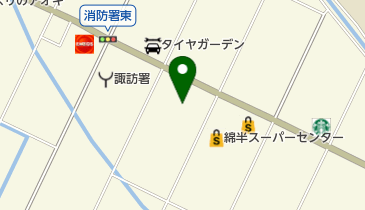 エスカットショップ諏訪店の地図画像
