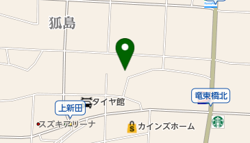 古屋植木園の地図画像