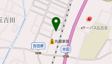 吉田原整骨院の地図画像