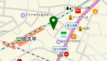 帝人在宅医療株式会社高崎支店佐久平出張所の地図画像