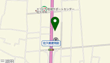 メガネのイタガキ 佐久本店の地図画像