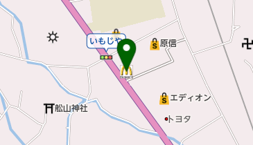 クリーニングのクボタ 原信埴生店の地図画像