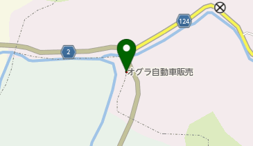 オグラ自動車の地図画像