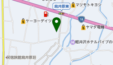 別荘保険の地図画像