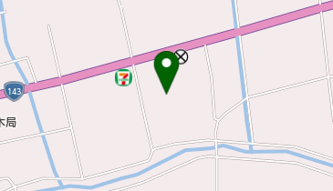 あおば美容室の地図画像