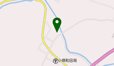 黒耀石資料館の地図画像