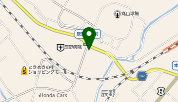 辰野調剤センター薬局病院前店の地図画像