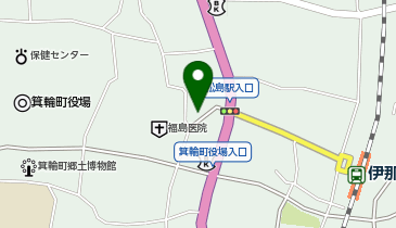 アイセイ薬局伊那店の地図画像