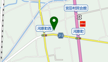 ノエビア化粧品こまがね販売会社の地図画像