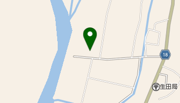 松川町 福与体育館の地図画像