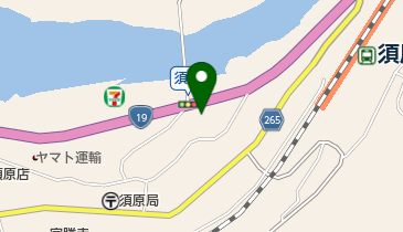 大桑村公民館 須原地区館の地図画像