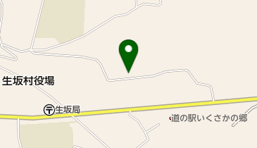 生坂村農産物加工施設の地図画像