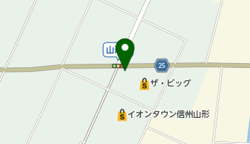 株式会社サラダ街道ショッピングセンター巴屋ザ・ビッグ山形店の地図画像