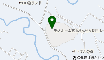 グループホーム朝日の地図画像