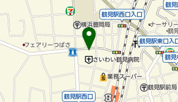 実遊保育園つるみ一時保育室の地図画像