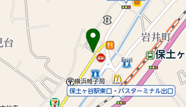 内関はりきゅう室スポーツ鍼灸の地図画像