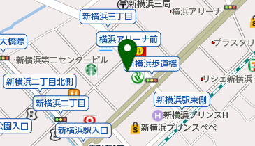 富国生命保険相互会社 横浜支社 新横浜営業所の地図画像