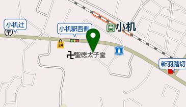 大島表具店の地図画像